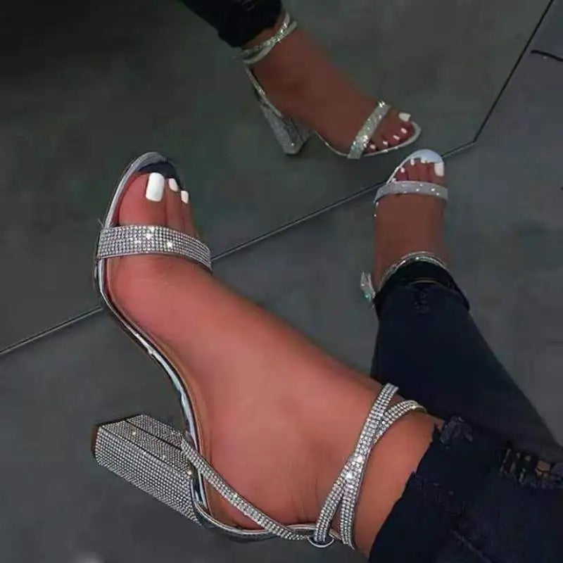 Midnight Crystal Majesty Heels