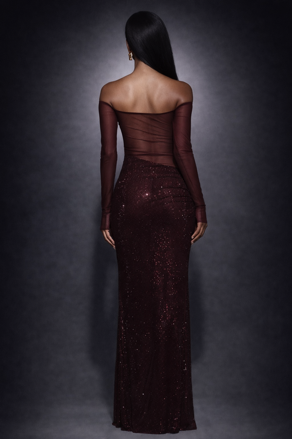 Sovereign Allure Mesh Gown
